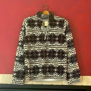 ⬇️PRICEDROP NWT Fleece Hoodie Adult Winter Pullover Prince & Fox Nordic Snow